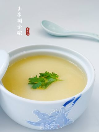玉米糊涂粥的做法步骤：4