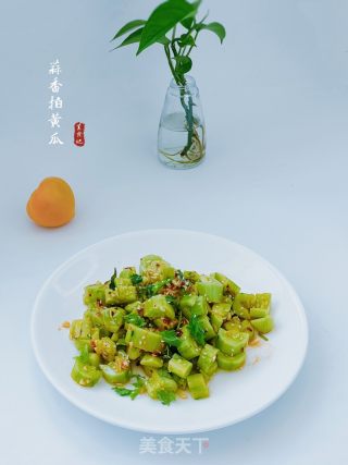 蒜香拍黄瓜的做法步骤：1