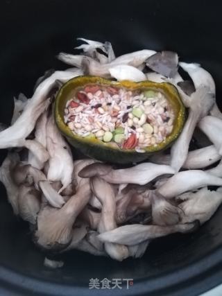 蘑菇拌饭的做法步骤：5