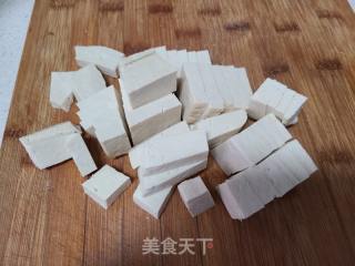 黄瓜炒豆腐的做法步骤：2