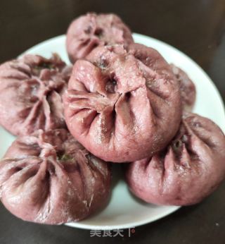 梅菜肉馅儿包子的做法步骤：11
