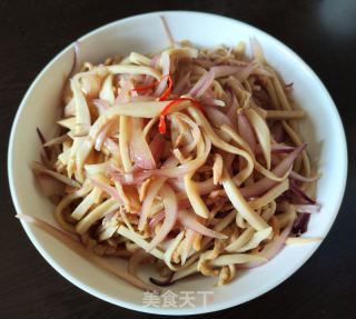 杏鲍菇洋葱炒肉丝的做法步骤：7