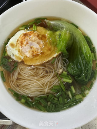 清汤面的做法
