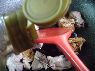 鸡蛋茭白烧排骨的做法步骤：7