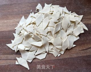 南瓜杏仁面片的做法步骤：3