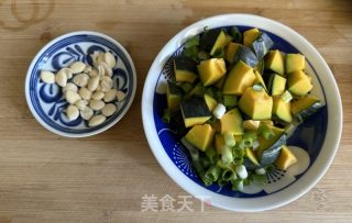 南瓜杏仁面片的做法步骤：4