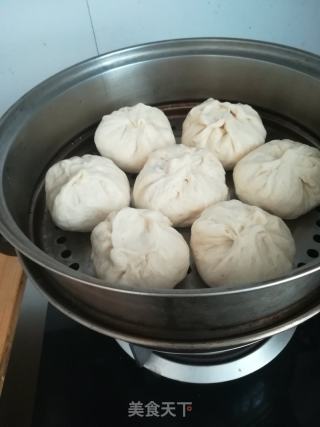 素菜豆腐木耳包子的做法步骤：14