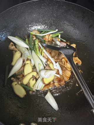 茄子豆角花卷一锅出的做法步骤：3