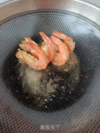 马齿苋炒白虾的做法步骤：11