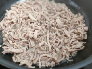 家常炒肉丝的做法步骤：4