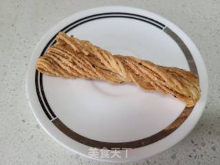 豇豆洋葱拌馓子的做法步骤：3