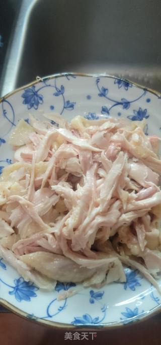 美味手撕鸡的做法步骤：7