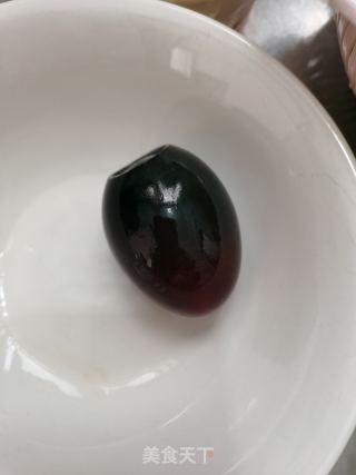 夜香花皮蛋豆腐汤的做法步骤：2