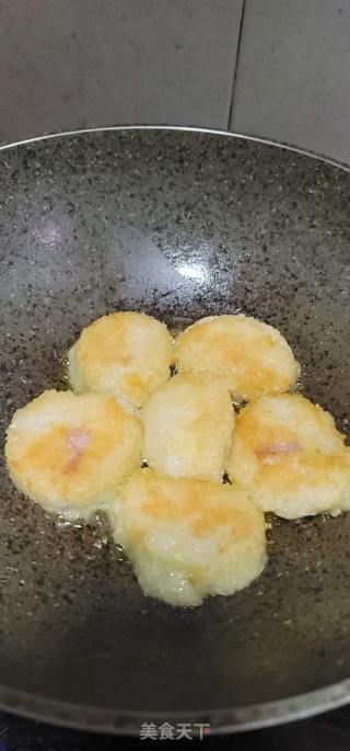 煎肉粽的做法步骤：6