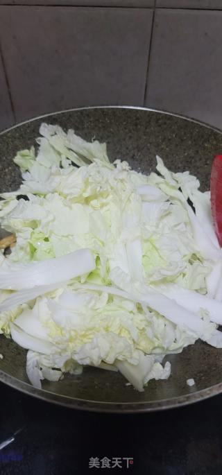 素烧白菜油豆腐条的做法步骤：7