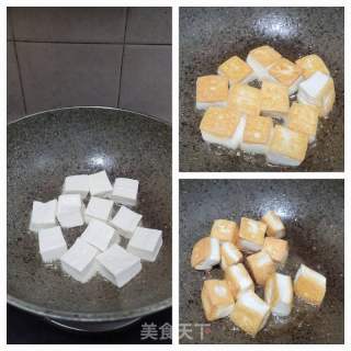 豆腐烧肉片的做法步骤：4