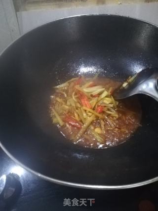 素炒苣笋的做法步骤：10