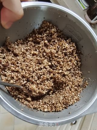 芝麻花生红糖馅料的做法