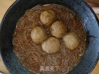 火锅牛肉丸粉的做法