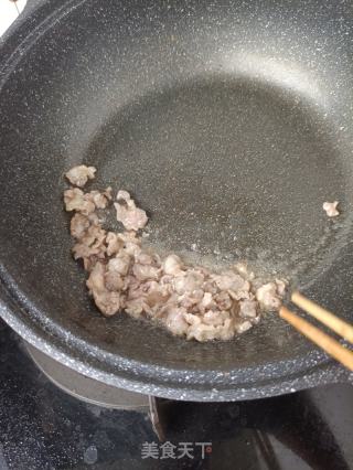 牛肉炒西瓜翠衣的做法步骤：14