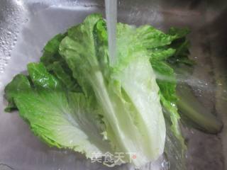烤香肠鸡蛋炒生菜的做法步骤：3