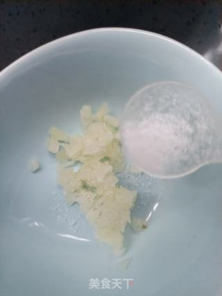 蒜香白虾蒸菜豆的做法步骤：6