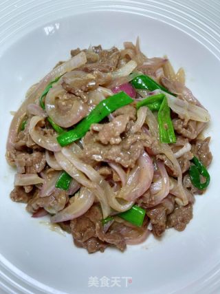 洋葱炒牛肉的做法步骤：13
