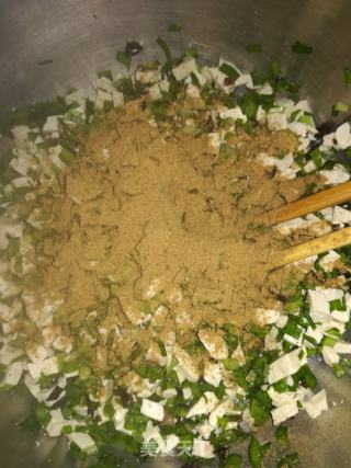 素菜豆腐小包子的做法步骤：7