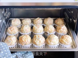 虾滑水晶蒸包的做法步骤：9