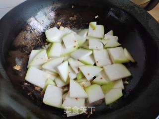 蒲瓜炒鸡肉的做法步骤：5