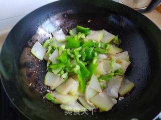 蒲瓜炒鸡肉的做法步骤：6