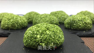 抹茶椰蓉奶球，抹茶香浓和椰蓉香甜，奶球口感柔滑，给予抹茶爱好者一个新的尝试。的做法步骤：14