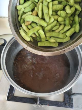 卤香毛豆的做法步骤：6