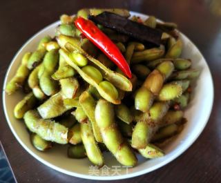 卤香毛豆的做法步骤：7