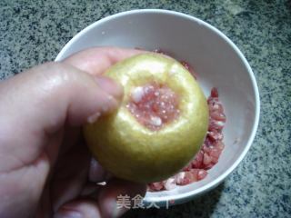 油面筋塞肉烧瓠子的做法步骤：8