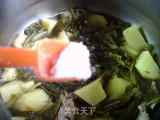 咸菜土豆煮排骨的做法步骤：10