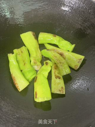 虎皮青椒扣肉的做法步骤：5