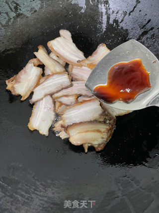 虎皮青椒扣肉的做法步骤：8