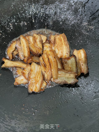 虎皮青椒扣肉的做法步骤：9