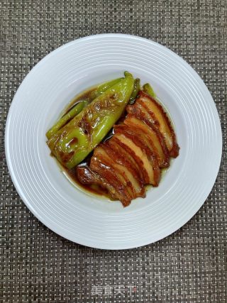 虎皮青椒扣肉的做法步骤：13