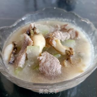 肉片鲍鱼冬瓜汤的做法步骤：17