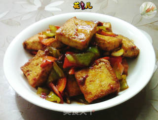 干锅豆腐的做法