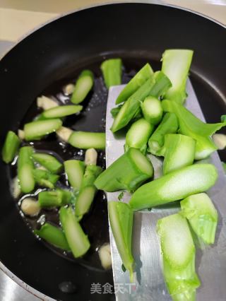 酒香小芥兰的做法步骤：3