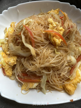 家常炒粉的做法