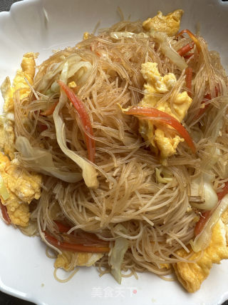 家常炒粉的做法步骤：5