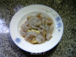 虾仁西瓜翠衣的做法步骤：4