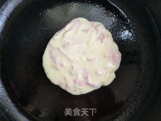 奶香荷花杂粮饼的做法步骤：8