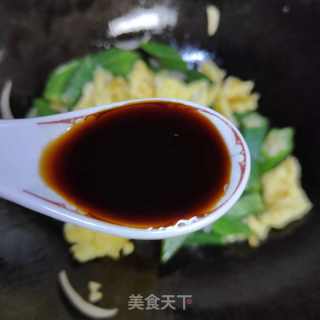 秋葵炒鸡蛋的做法步骤：13