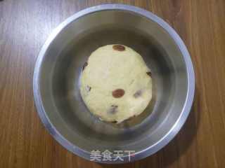 酵母版淡奶油葡萄干司康的做法步骤：9