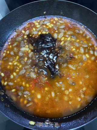 西瓜酱豆的做法步骤：7